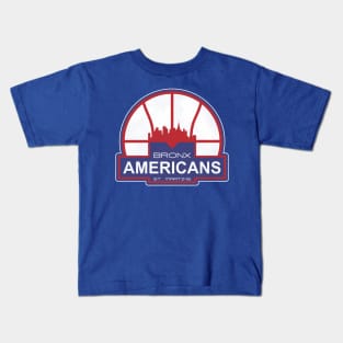 Defunct Bronx Americans 'St. Martins' Basketball Team Kids T-Shirt